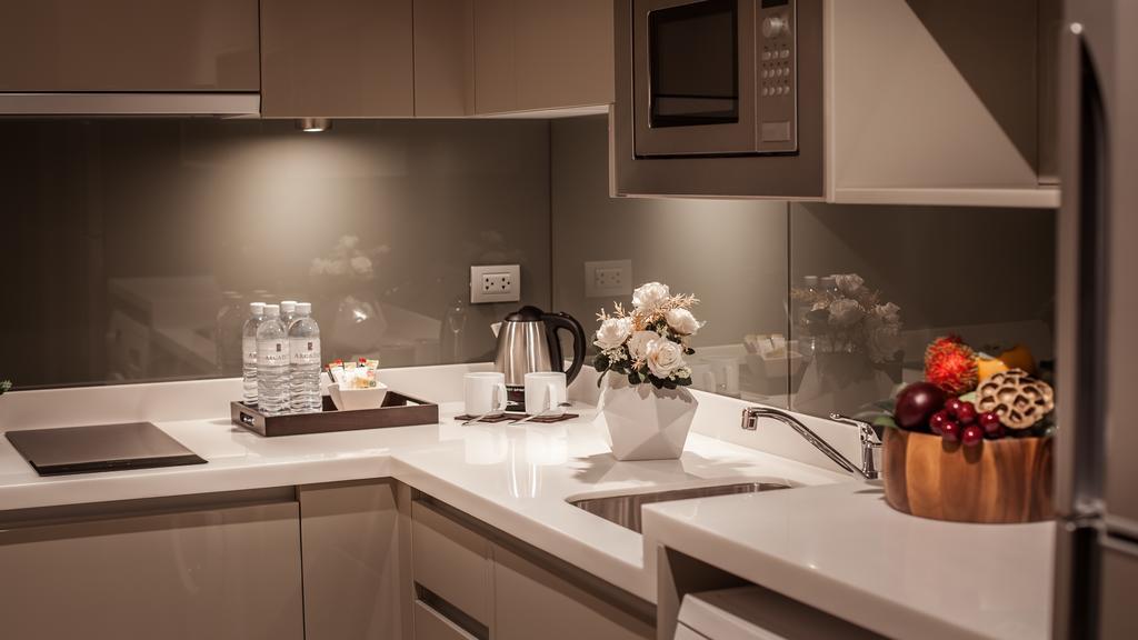 Arcadia Residence Ploenchit By Compass Hospitality Bangkok Pokoj fotografie