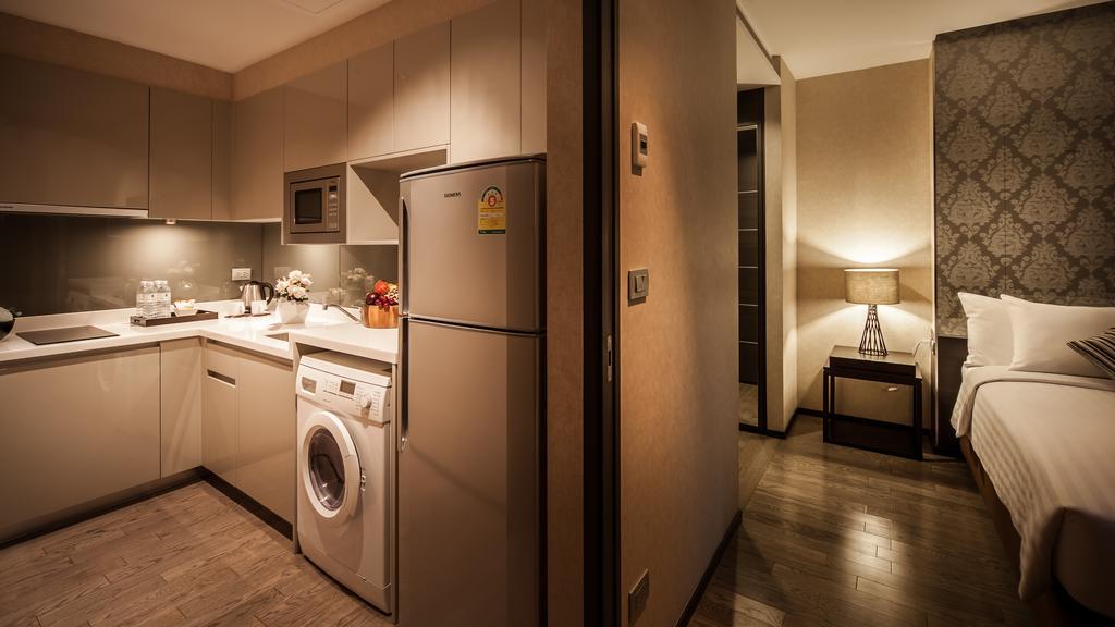 Arcadia Residence Ploenchit By Compass Hospitality Bangkok Pokoj fotografie